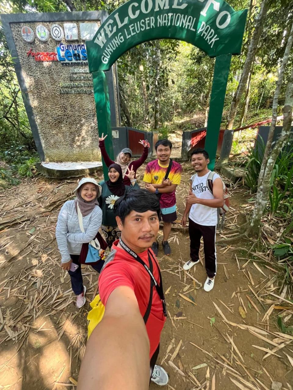 Pongo Guest House & Jungle Trekking بوكيت لاوانج المظهر الخارجي الصورة